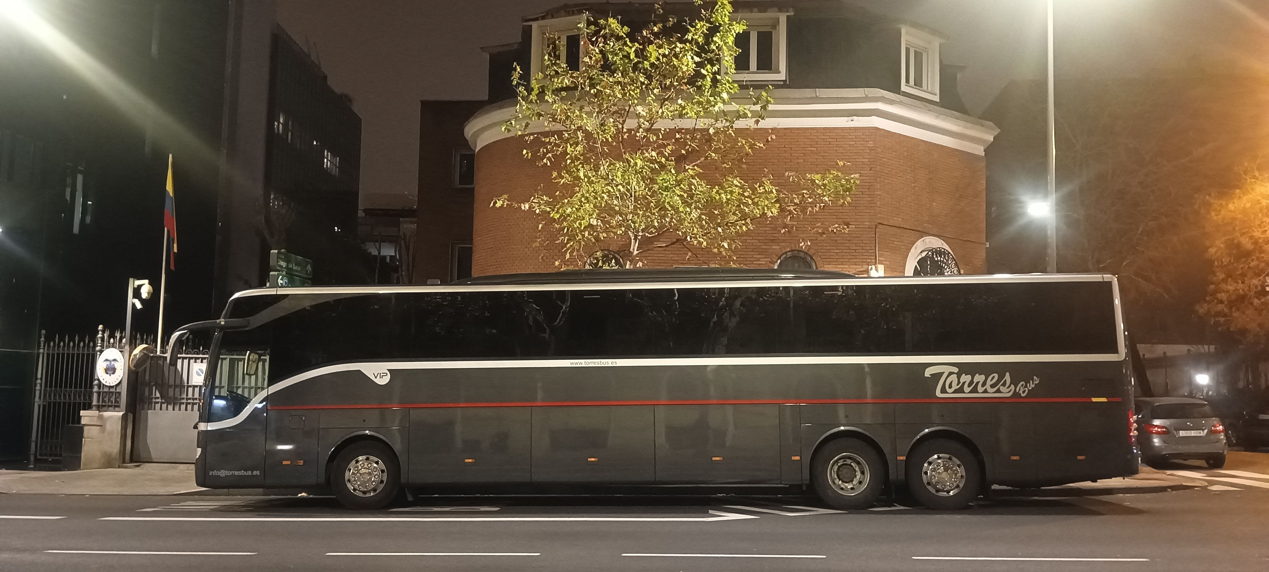 Autocar para evento de empresa en Madrid