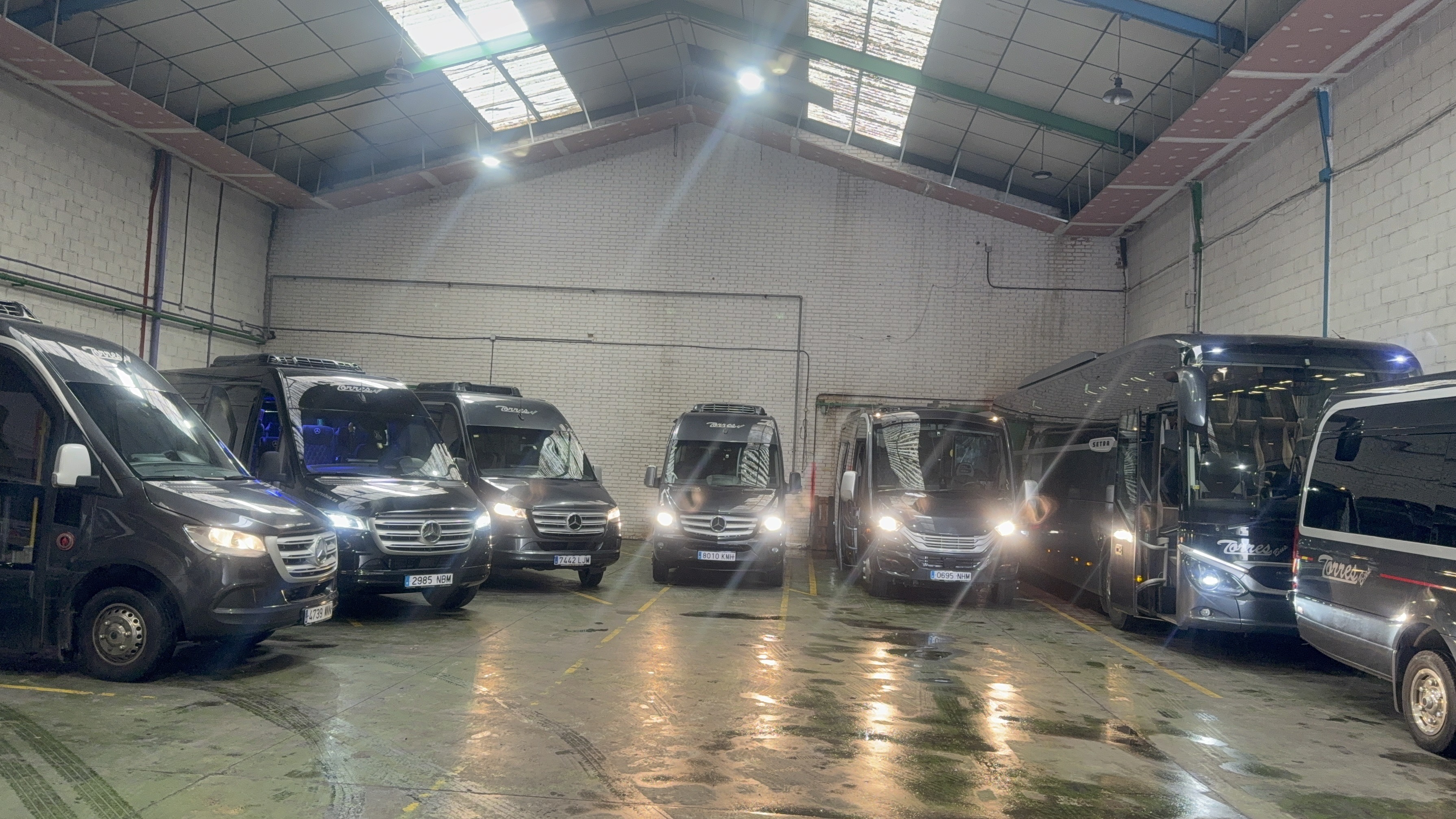 Van con conductor en Madrid