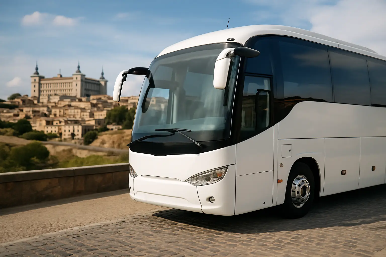 Autocar para eventos en Toledo: reserva sin fallos