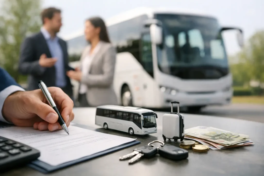 Qué incluye el precio de alquilar un autocar