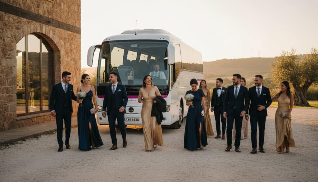 Transporte para bodas en Madrid: Guía Logística y Consejos 2026