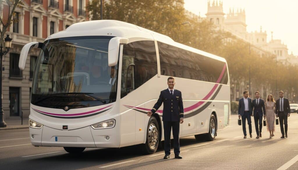 Alquiler de Autobús en Madrid: Guía Completa de Servicios y Flota 2026