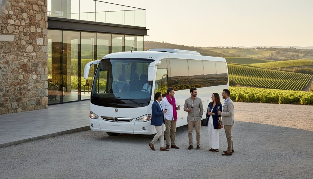Microbús para visitas a bodegas desde Madrid: Guía de alquiler y rutas 2026
