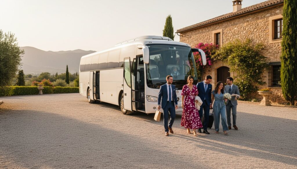 Transporte para invitados de boda desde el hotel a la finca: Guía Logística 2026
