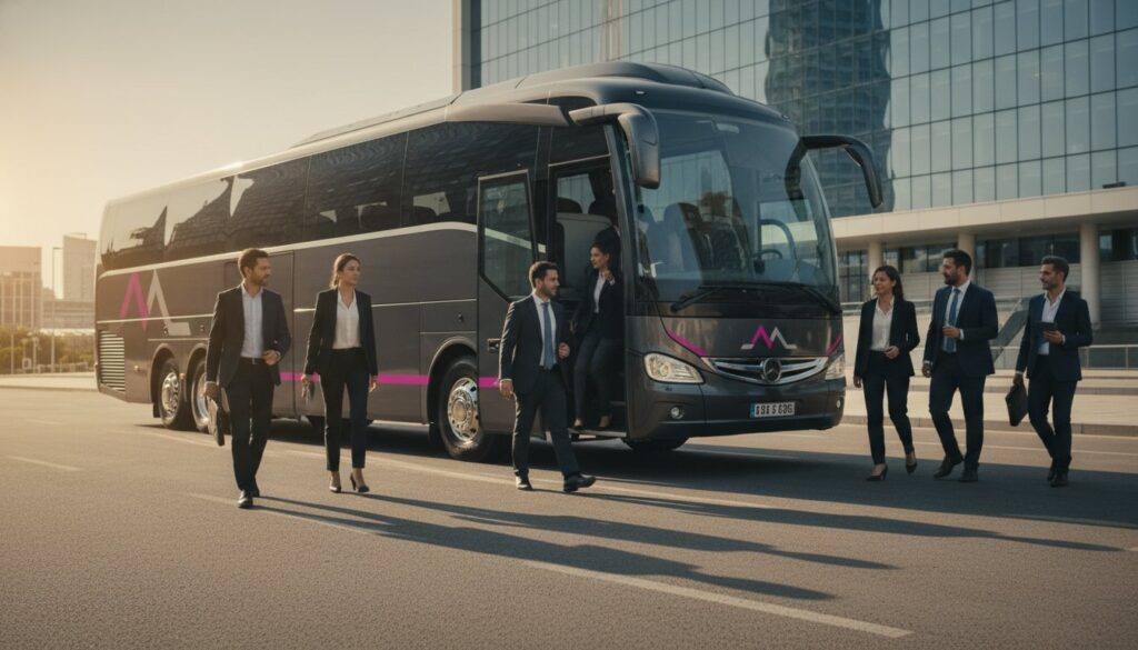 Presupuesto para transporte de evento corporativo en Madrid 2026: Guía completa de costes y logística