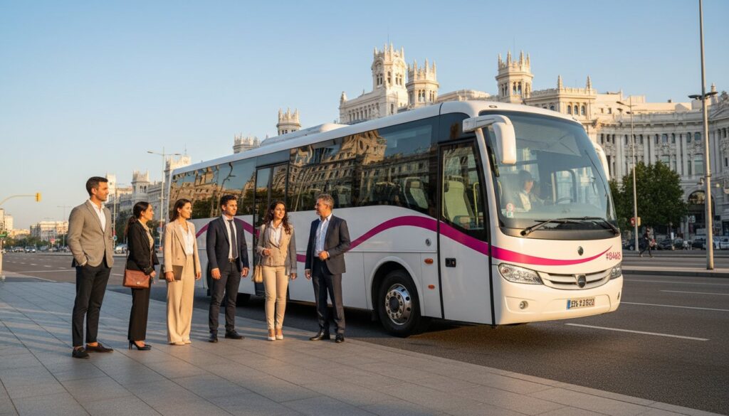 ¿Cuántas plazas tiene un minibús? Guía de capacidades en Madrid 2026