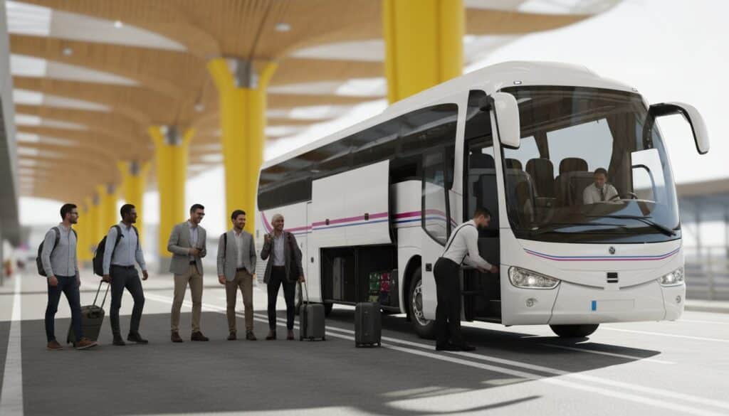 Traslado de grupos del Aeropuerto de Barajas a la Estación de Atocha: Guía 2026