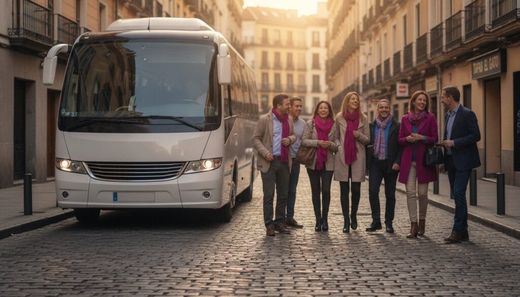Minibús para ruta de tapas por Madrid: Organiza tu evento privado en 2026