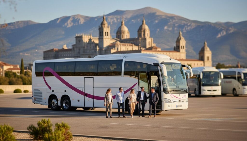 Autocar para visita al Monasterio de El Escorial: Guía de Alquiler y Logística 2026