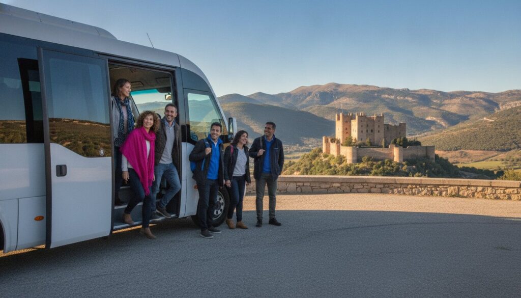 Microbús para la ruta de los castillos desde Madrid: Guía de alquiler y rutas 2026