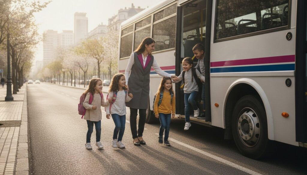 Normativa de transporte escolar en Madrid 2026: Guía completa de seguridad y legalidad