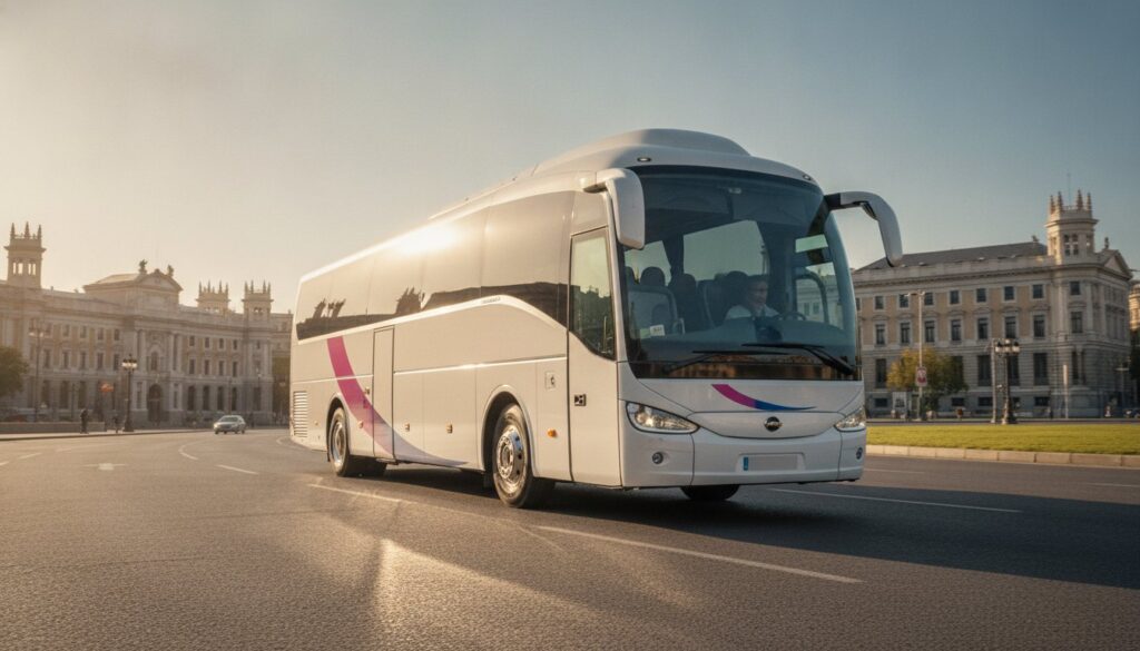 Alquiler de autocar en Madrid: Guía completa para grupos y eventos 2026
