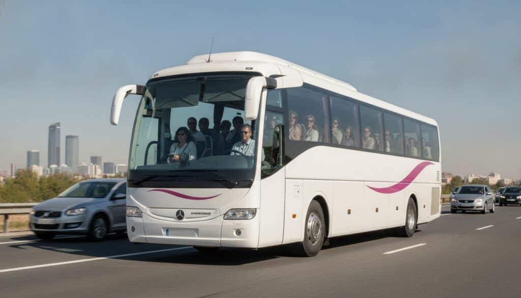 ¿Es más barato alquilar un autobús o ir en coches? Comparativa de costes 2026