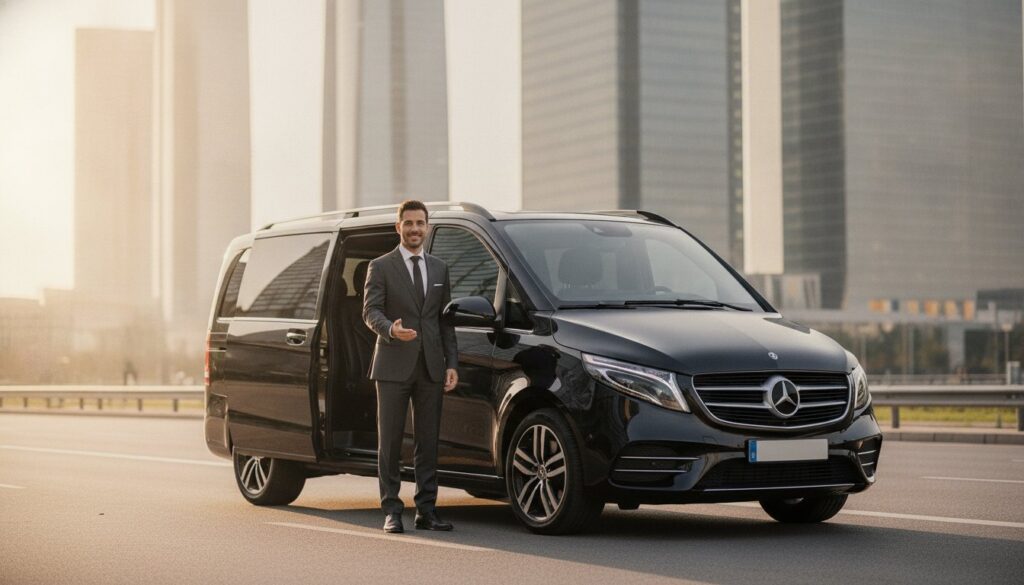 Alquiler de minivan 7 plazas con conductor en Getafe: Guía Premium 2026