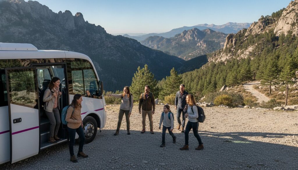 Rutas de senderismo para grupos cerca de Madrid: Guía de logística y mejores senderos 2026