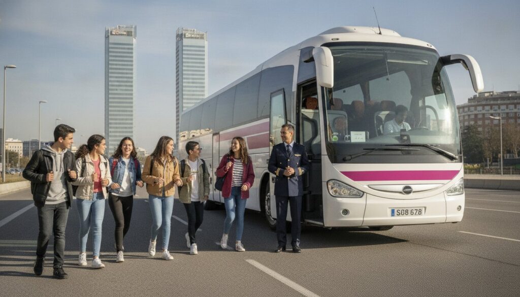 Alquiler de Autobús para Viajes de Fin de Curso: Guía de Seguridad y Logística 2026