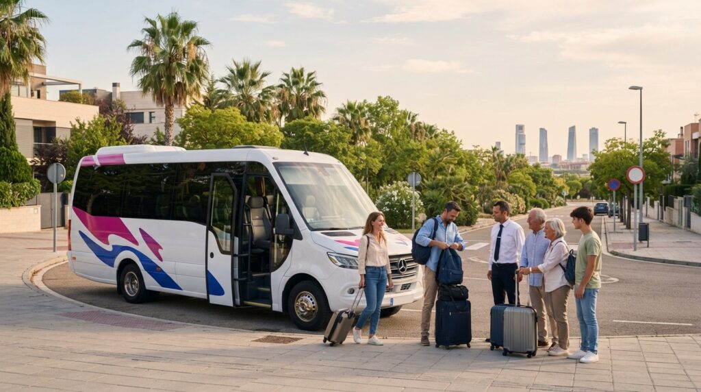 Alquiler de minibús en Fuenlabrada para excursión: Guía de precios y servicios 2026