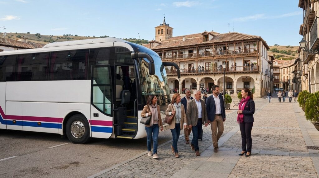 Excursión en autobús a Chinchón: Guía completa de logística y visitas 2026