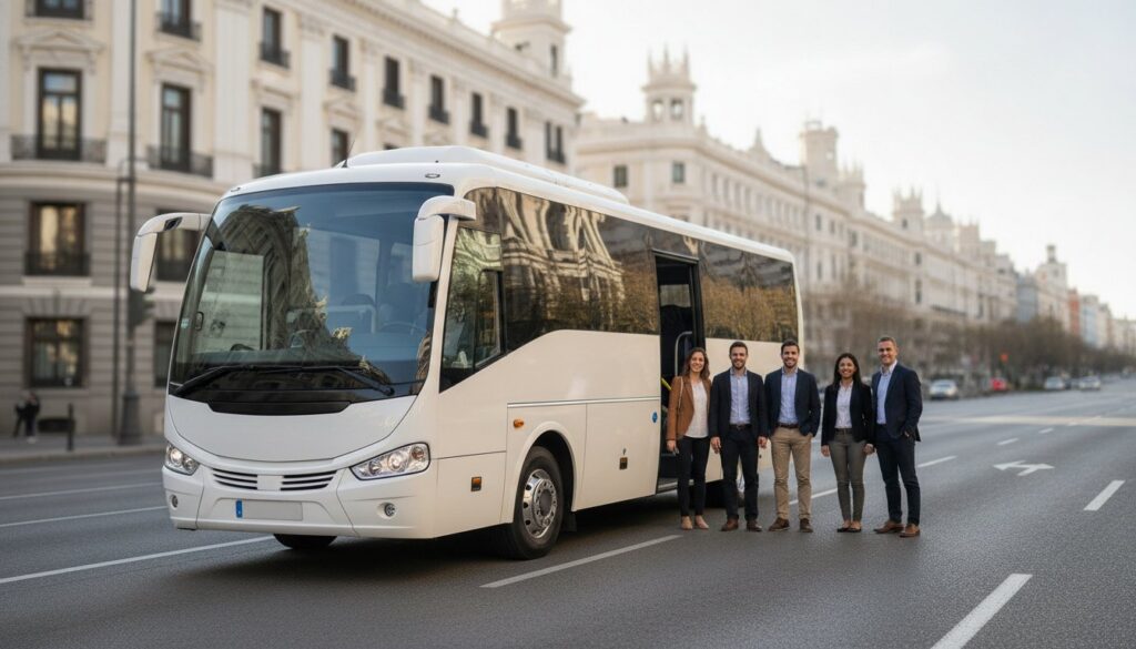 Guía sobre el precio de alquiler de minibús de 25 plazas en Madrid
