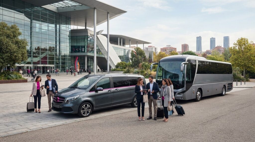 Construtec y Piscimad 2026: Transporte en Madrid