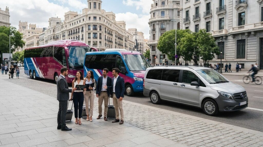 Opiniones sobre servicios de transporte discrecional: modalidades